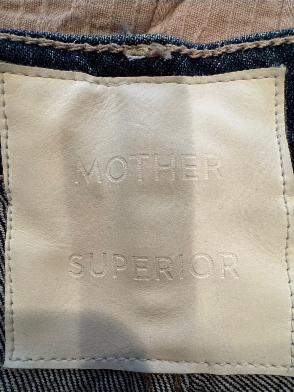 MOTHER The Dodger Short Dark Blue Denim Raw Hem High-Rise Shorts - Picture 2 of 7
